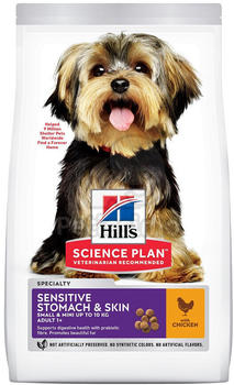 Hill's Science Plan Canine Sensitive Stomach & Skin Small & Mini Adult 1+ mit Huhn Trockenfutter 6kg