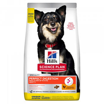 Hill's Science Plan Canine Perfect Digestion Adult Small/Mini Huhn & Reis Trockenfutter 6kg