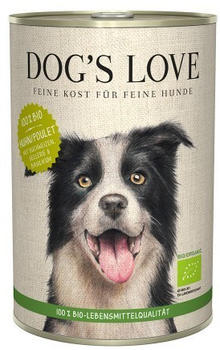 Dog's Love Bio Huhn mit Buchweizen Sellerie & Basilikum 400g