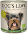 Dog's Love Bio Huhn mit Buchweizen Sellerie & Basilikum 800g