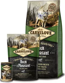 Carnilove Duck & Pheasant Hund Adult 12kg