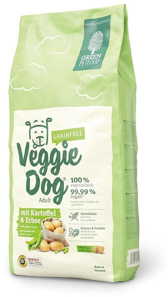 Green Petfood VeggieDog Grainfree Hunde-Trockenfutter 900g