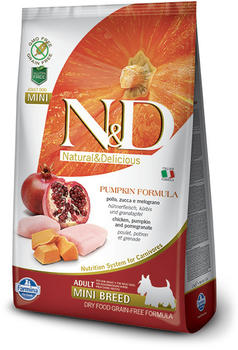 Farmina N&D Adult Mini Grain Free Chicken pumpkin and pomegranate 800g