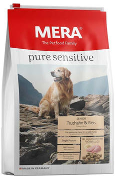 Mera The Petfood Family MERA Dog Pure Senior Truthahn & Reis Trockenfutter 4kg