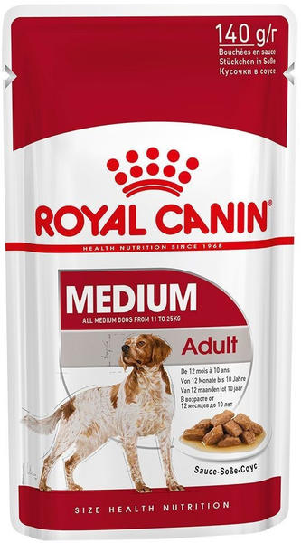 Royal Canin Size Health Nutrition Hund Medium Adult Nassfutter 140g