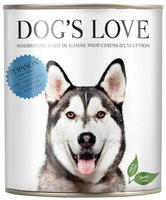 DOG'S LOVE Adult - Fisch mit Amaranth, Karotte & L&ouml;wenzahn | 6 x 400 g,...