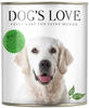 Dog's Love Classic Wild mit Kartoffel, Zwetschge und Sellerie 6x800g,...