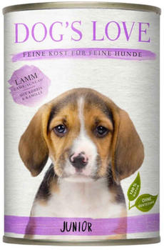 Dog's Love Junior Lamm mit Spinat und Kamille 400g
