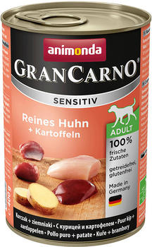 Animonda Grancarno Adult Sensitive reines Huhn + Kartoffeln 6x 400g