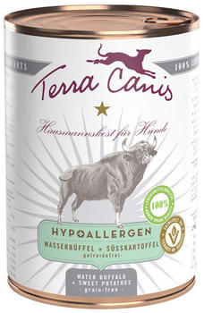 Terra Canis Hypoallergen Wasserb&uuml;ffel mit S&uuml;&szlig;kartoffel 400g