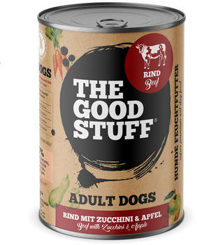 The Goodstuff Adult Dogs Rind mit Zucchini & Apfel 400g