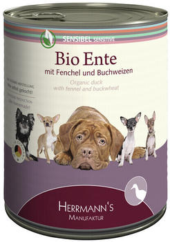 Herrmann's Sensible Bio Ente mit Fenchel und Buchweizen 800g