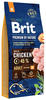 Brit Petfood Brit Premium by Nature - Adult M - 15 kg, Grundpreis: &euro; 2,13...