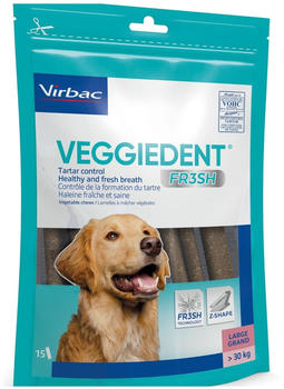 Virbac Veggiedent Fresh L Large Breed 15 pieces