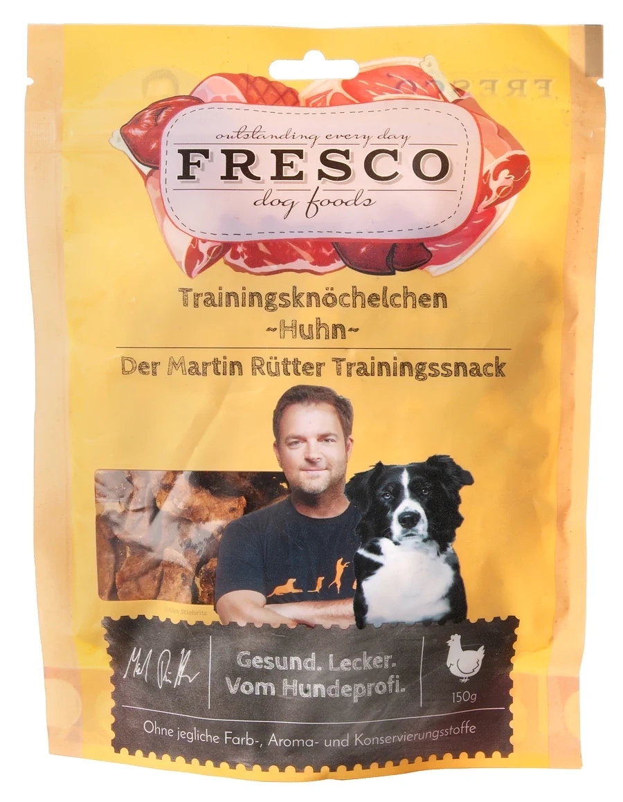 Fresco Dog Martin Rütter Trainingssnack Huhn 150g Fresco Dog Martin Rütter Trainingssnack Huhn 150g