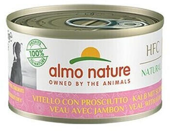 Almo Nature Dog HFC Natural Kalb mit Schinken 95g