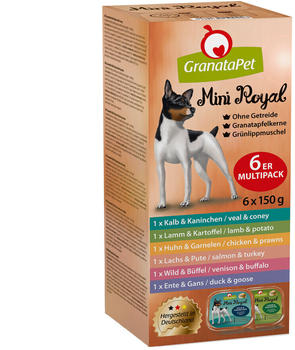 GranataPet Mini Royal Multipack 6x150g
