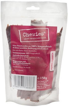 Chewies Fleischstreifen Känguru 150g