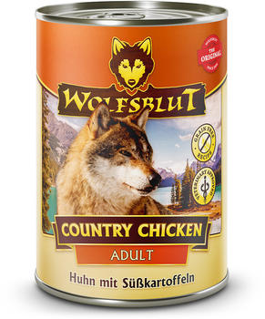 Wolfsblut Adult Country Chicken Huhn mit Süßkartoffeln 395g