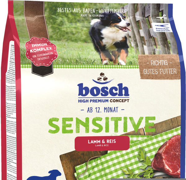 bosch Adult Sensitive Trockenfutter Lamm & Reis 3kg
