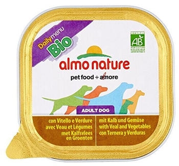 Almo Nature Bio Paté Kalb & Gemüse 300g