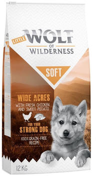 Wolf of Wilderness Junior Soft "Wide Acres" - Chicken 12kg