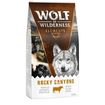 Wolf of Wilderness Adult Elements "Rocky Canyons" - Beef 1kg