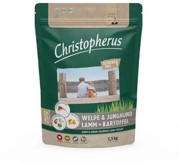 Christopherus Welpe und Junghund Trockenfutter Lamm & Kartoffel 1,5kg