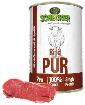 Schecker Rindfleisch pur 410g