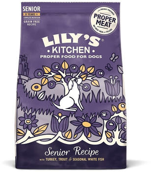 Lily's Kitchen Adult 8+ Salmon & Trout Dry Dog Food - 7kg