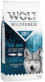 Wolf of Wilderness Adult Soft "Blue River" - Salmon 1kg