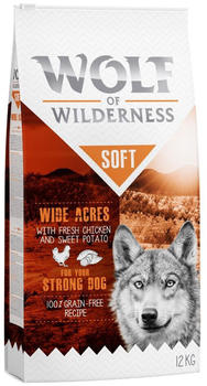 Wolf of Wilderness Adult Soft "High Valley" - Beef 12kg