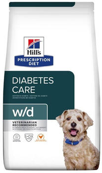 Hill's Prescription Diet Canine Diabetes Care w/d Adult mit Huhn Trockenfutter 10kg