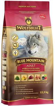 Healthfood24 Wolfsblut Blue Mountain Adult Wild mit Kartoffeln 12,5kg