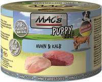 MACs Dog Puppy Huhn & Kalb | 6X 200g Hundefutter