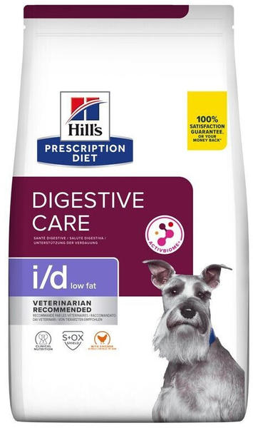 Hill's Prescription Diet Canine i/d Low Fat Huhn Trockenfutter 4kg