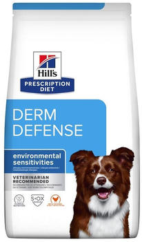 Hill's Prescription Diet Canine Derm Defense Skin Care mit Huhn Trockenfutter 4kg