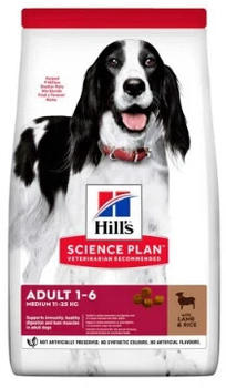 Hill's Science Plan Canine Adult Medium Lamm & Reis Trockenfutter 12kg