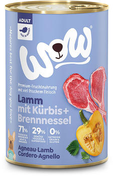 WOW Adult Lamm mit K&uuml;rbis 400g