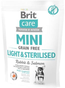 Brit Care Hund Mini Light & Sterilised Trockenfutter 400g