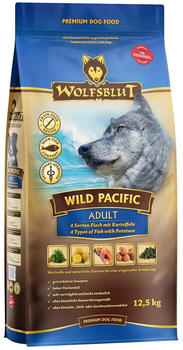 Wolfsblut Wild Pacific Adult Hund Fisch mit Kartoffeln Trockenfutter 12,5kg
