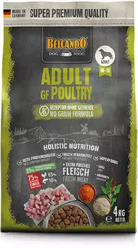 Belcando Adult Grain-Free Geflügel Hundetrockenfutter 4kg Belcando Adult Grain-Free Geflügel Hundetrockenfutter 4kg
