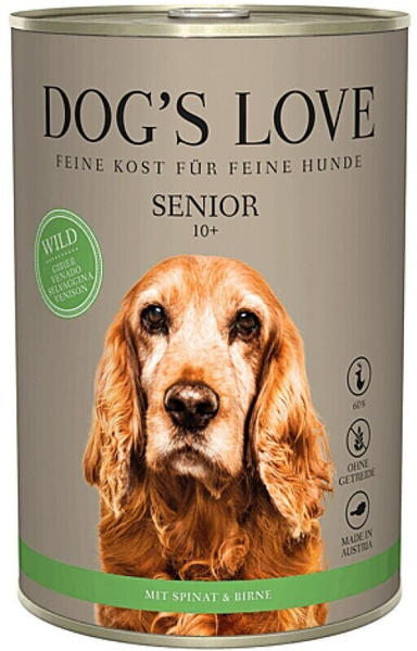Dog's Love Hund Senior 10+ Wild Nassfutter 800g