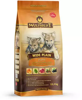 Wolfsblut Wide Plain Puppy Pferdefleisch und Süßkartoffel Trockenfutter 12,5kg Wolfsblut Wide Plain Puppy Pferdefleisch und Süßkartoffel Trockenfutter 12,5kg