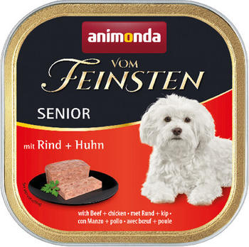 Animonda Vom Feinsten Hund Senior Rind mit Huhn Nassfutter 150g