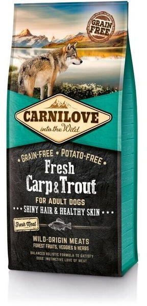 Carnilove Adult Dog Fresh Carp & Trout Trockenfutter 1,5kg