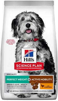Hill's Science Plan Canine Perfect Weight & Active Mobility Adult Medium chicken (2,5 kg)