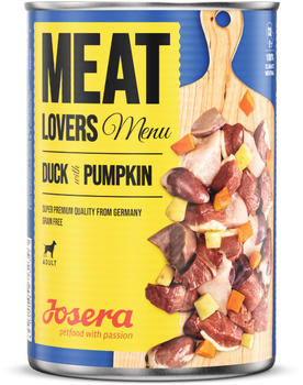 Josera Adult Dog Meat Lovers Duck with Pumpkin Wet 800g
