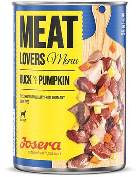 Josera Adult Dog Meat Lovers Duck with Pumpkin Wet 400g