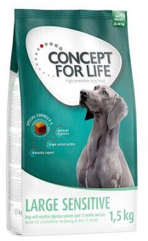 Concept for Life Large Sensitive Hund Trockenfutter 1,5kg